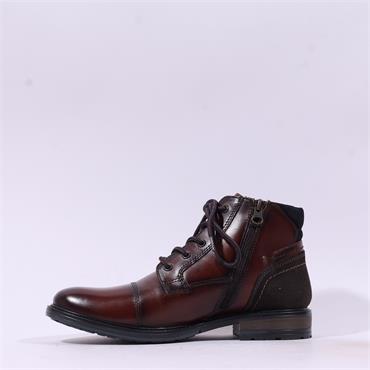 Dubarry Men Switzer Laced Ankle Boot - Brown Leather